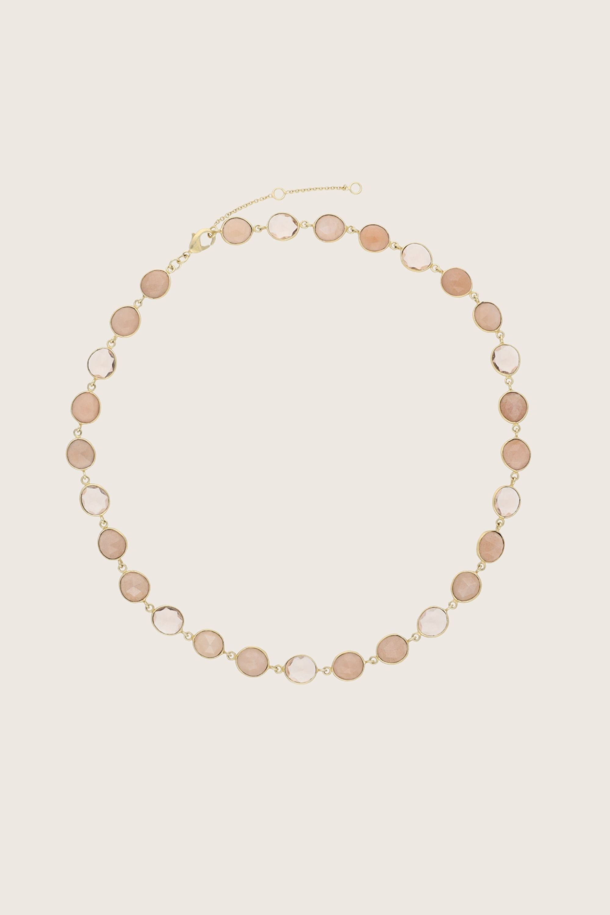 Ellipsi 18K Recycled Fine Gold Plated Labradorite Necklace