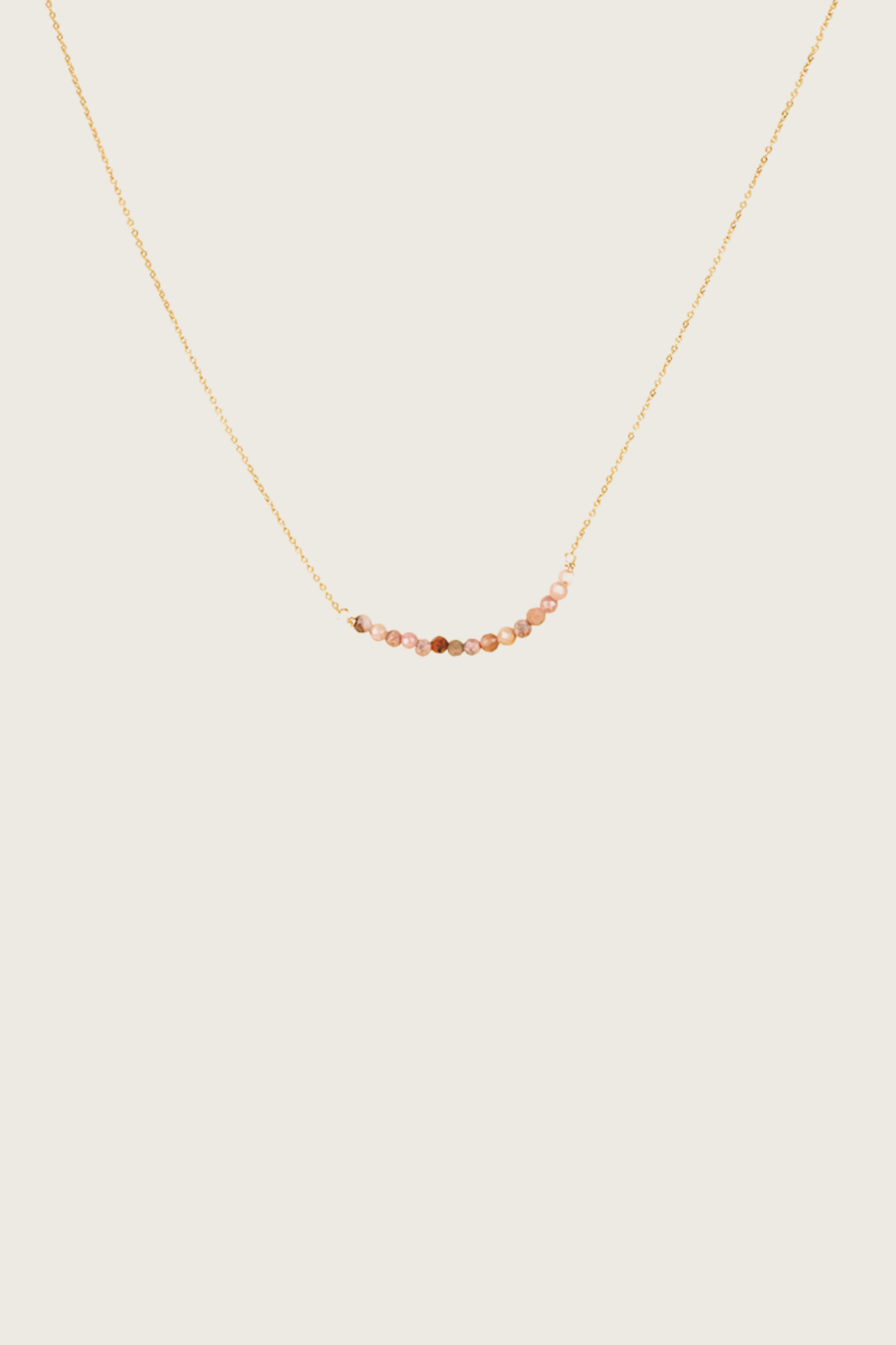 Osja 14K Gold Inlay Multi-Colored Crystal Necklace