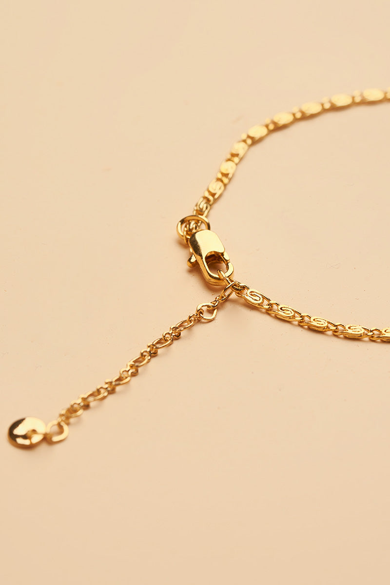 Mutiara 14K Gold Inlay Freshwater Pearl Bracelet
