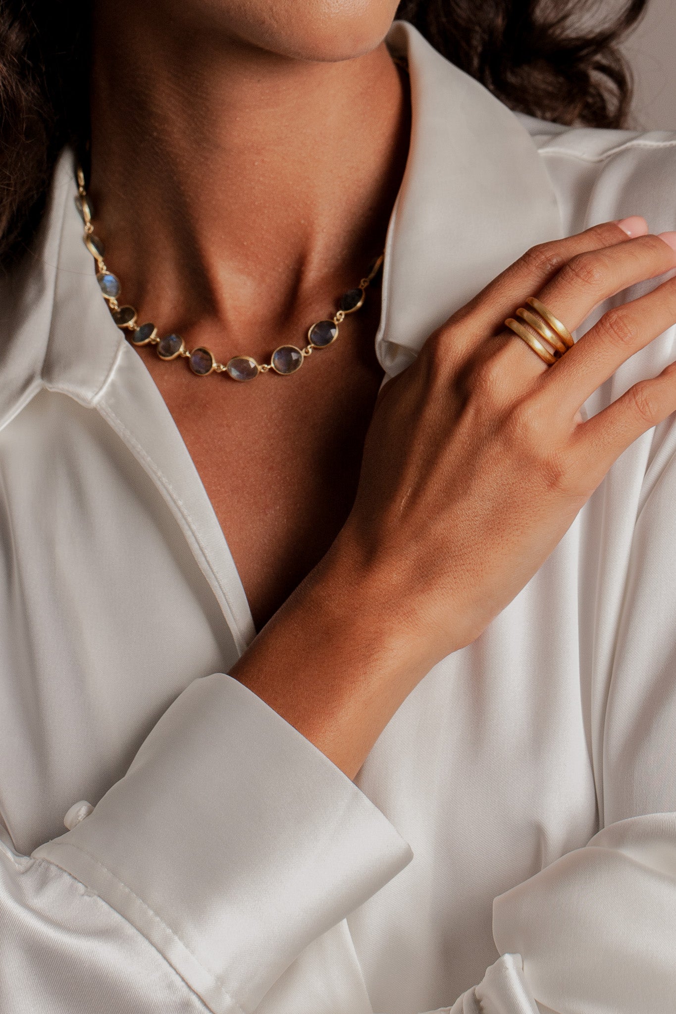 Hatia 18K Recycled Fine Gold Plated Ring