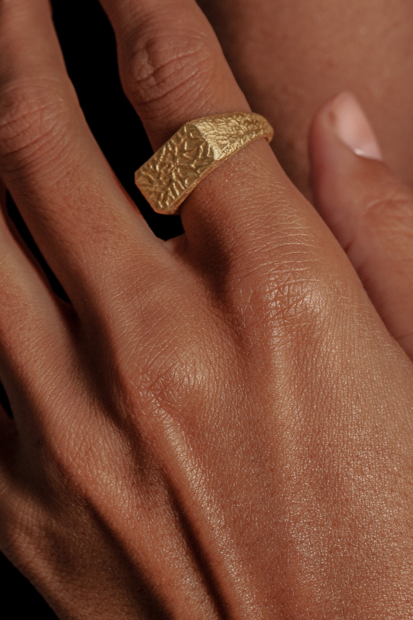 Taula 18K Recycled Fine Gold Plated Ring