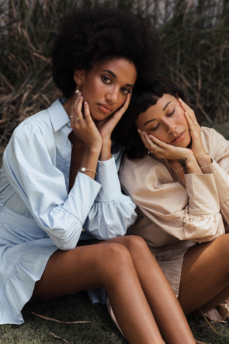 Murnia 18K Recycled Fine Gold Plated Pearl Bracelet