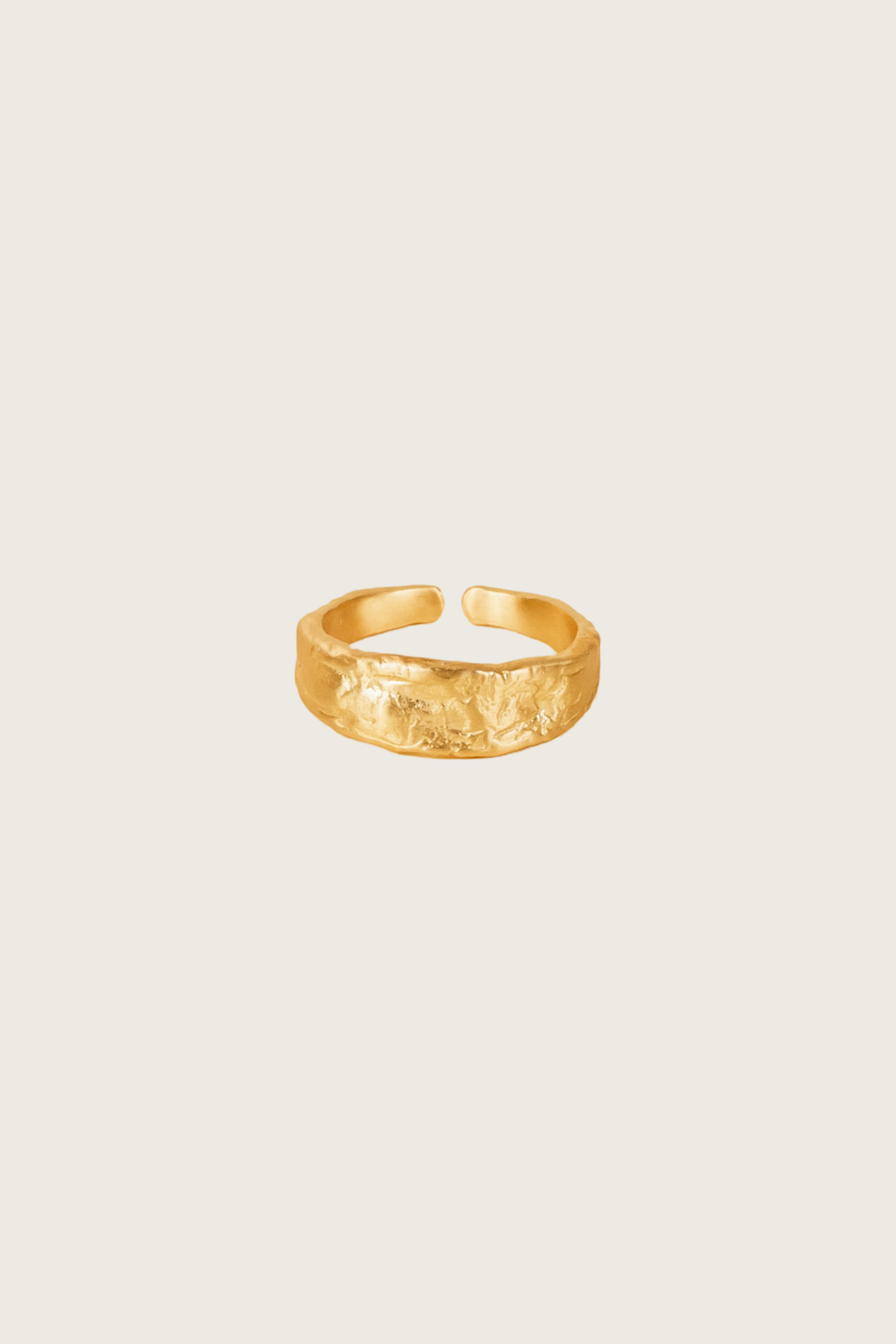 Elentia 18K Recycled Fine Gold Plated Ring