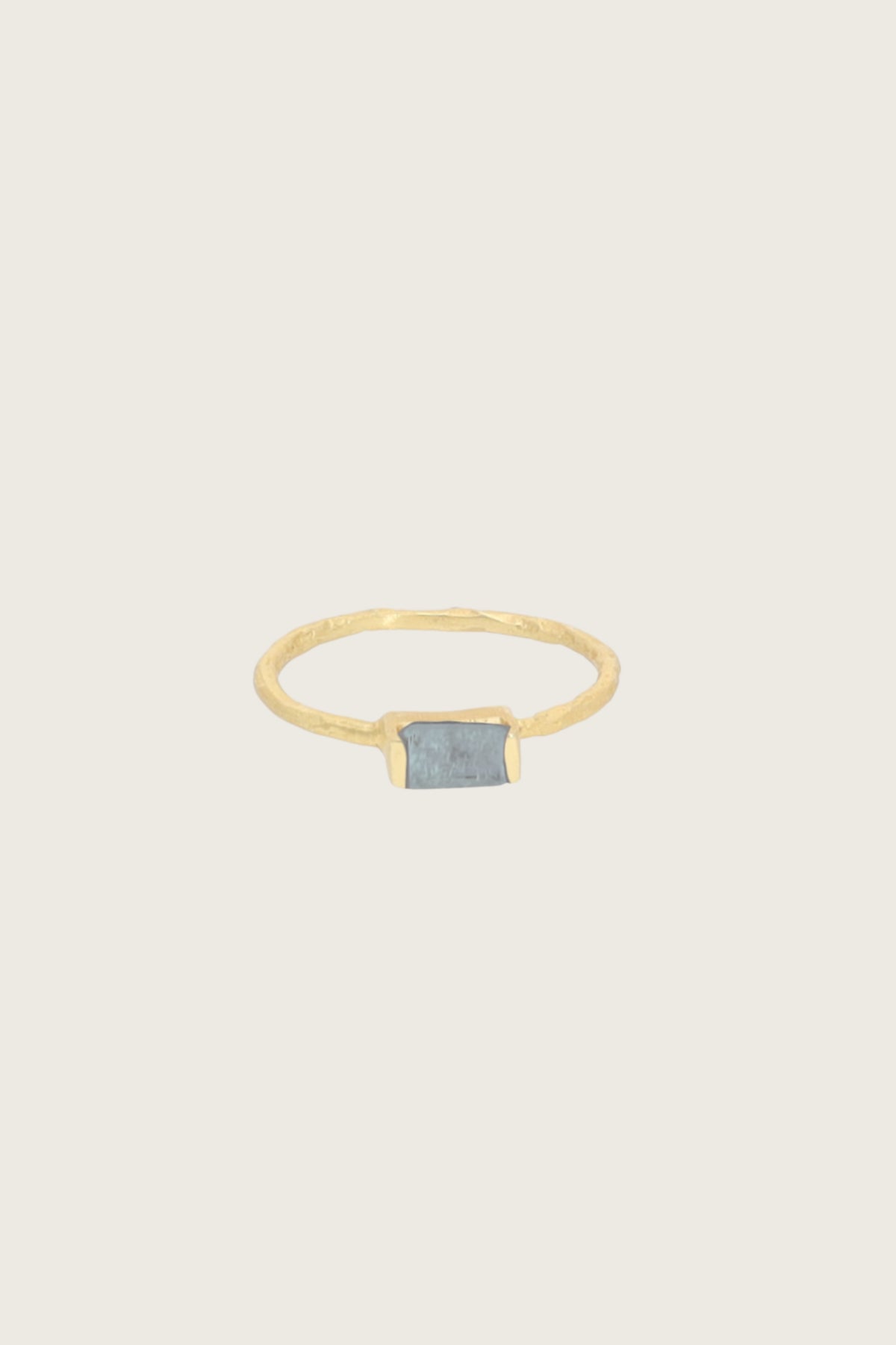 Sati 18K Recycled Fine Gold Plated Labradorite Ring