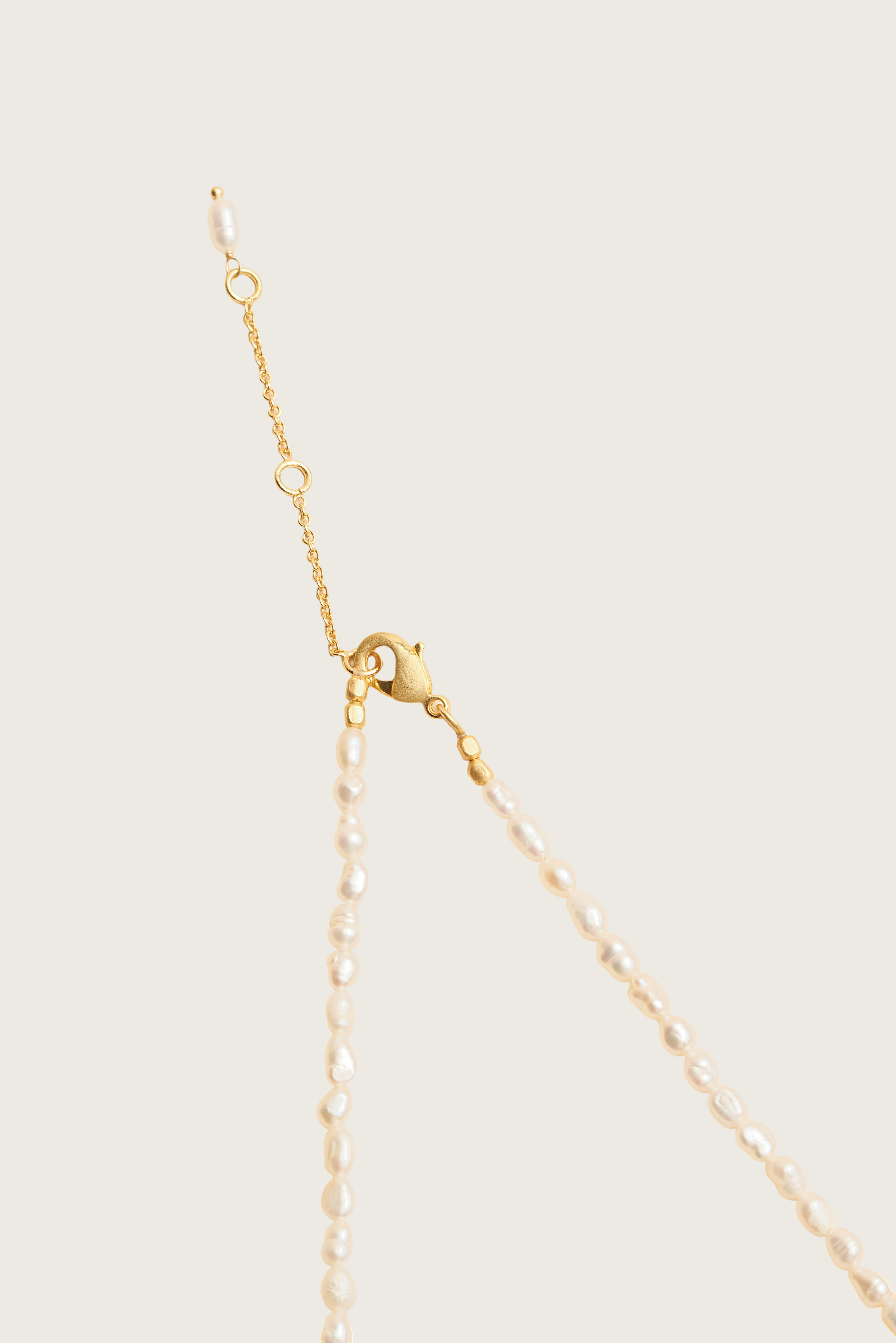 Fina 18K Recycled Fine Gold Plated Freshwater Pearl Necklace