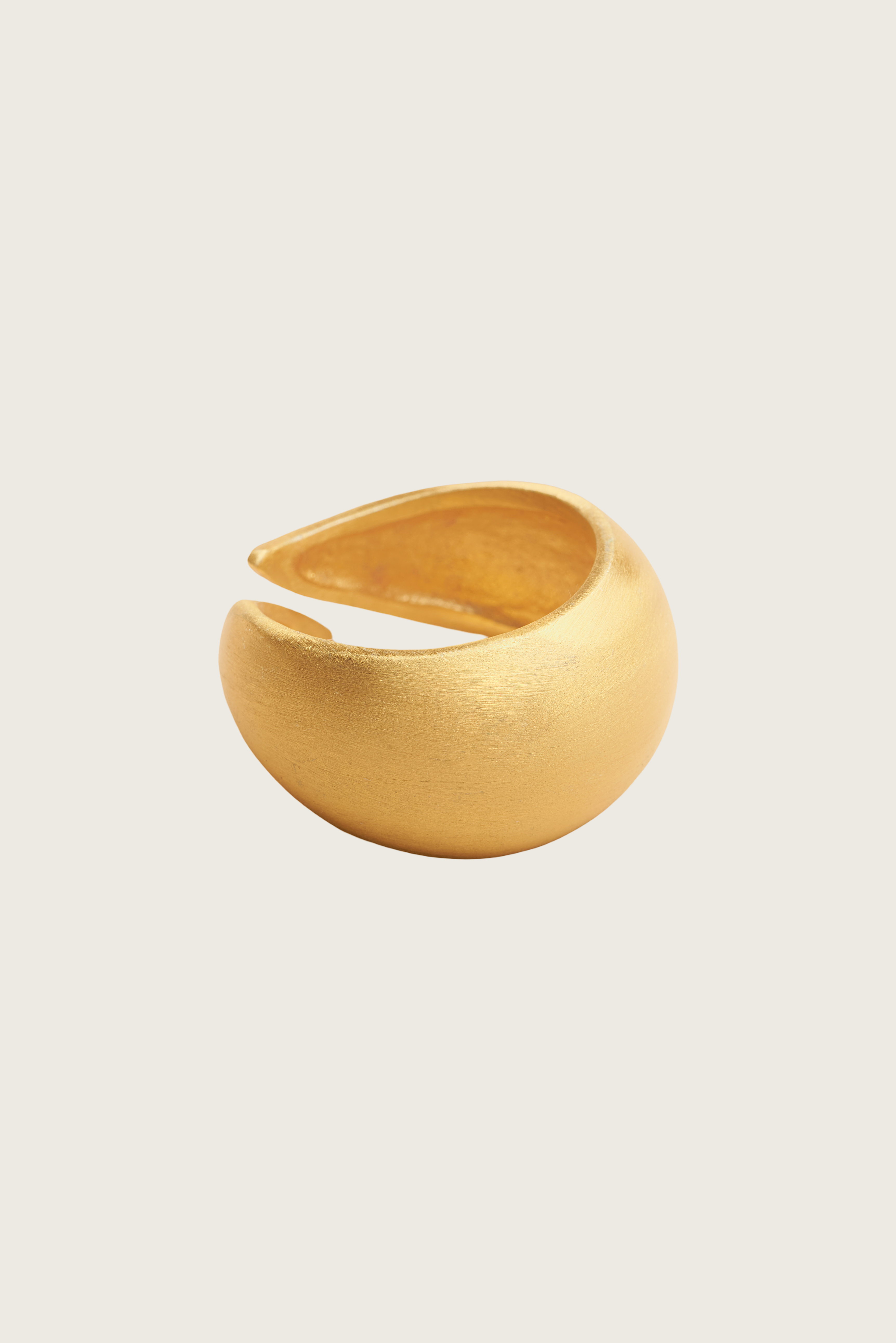 Hania 18K Recycled Fine Gold Plated Ring