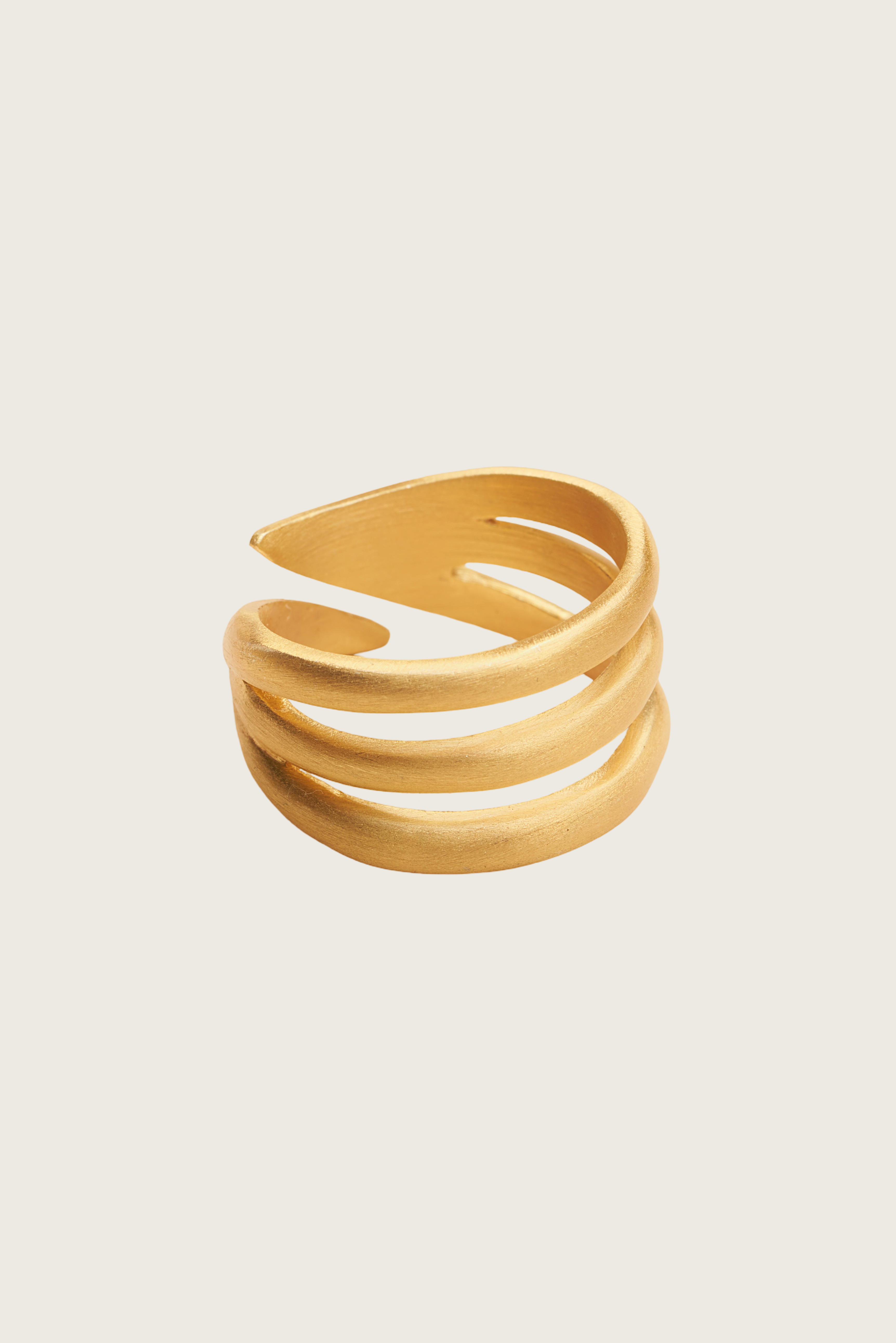 Hatia 18K Recycled Fine Gold Plated Ring