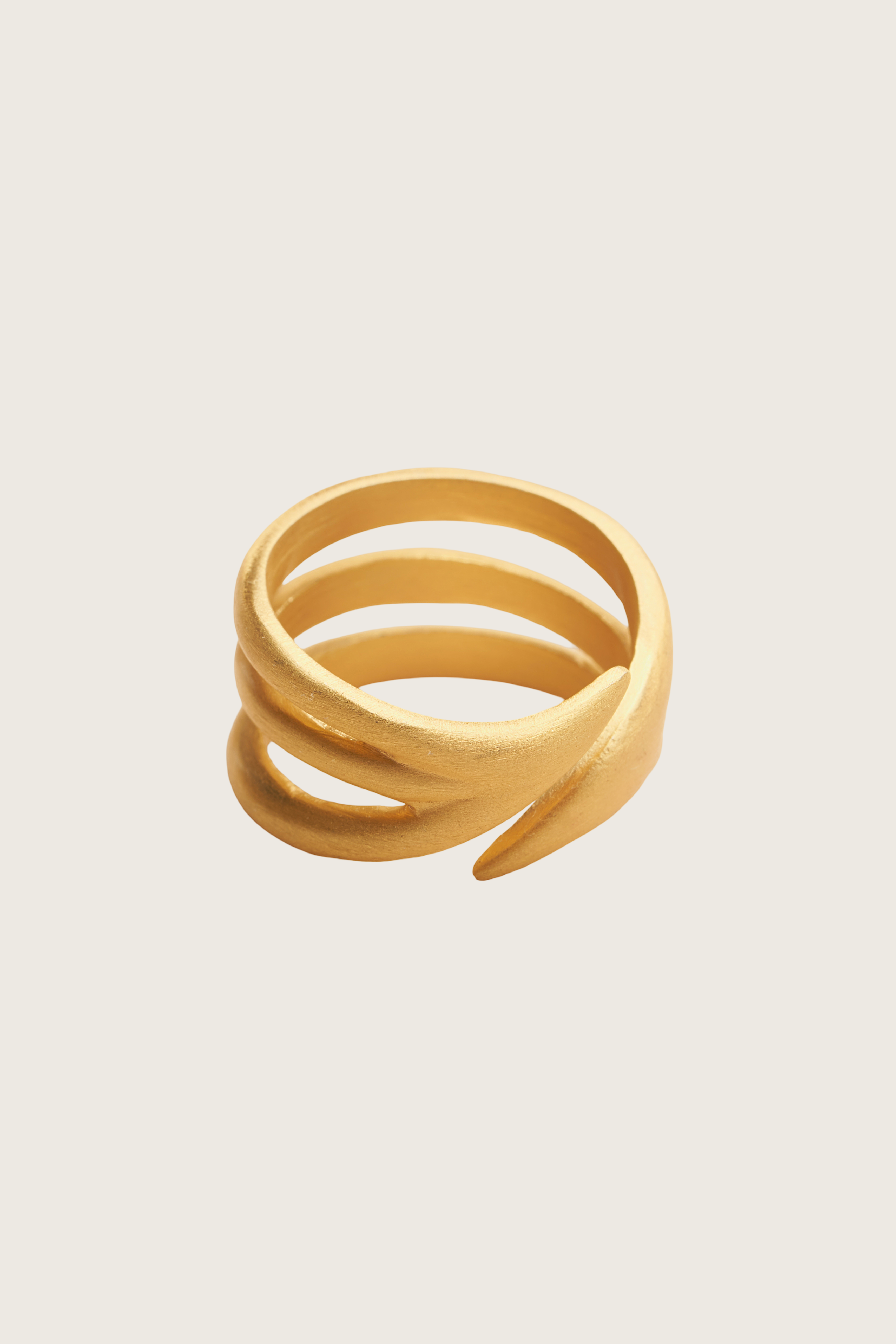 Hatia 18K Recycled Fine Gold Plated Ring