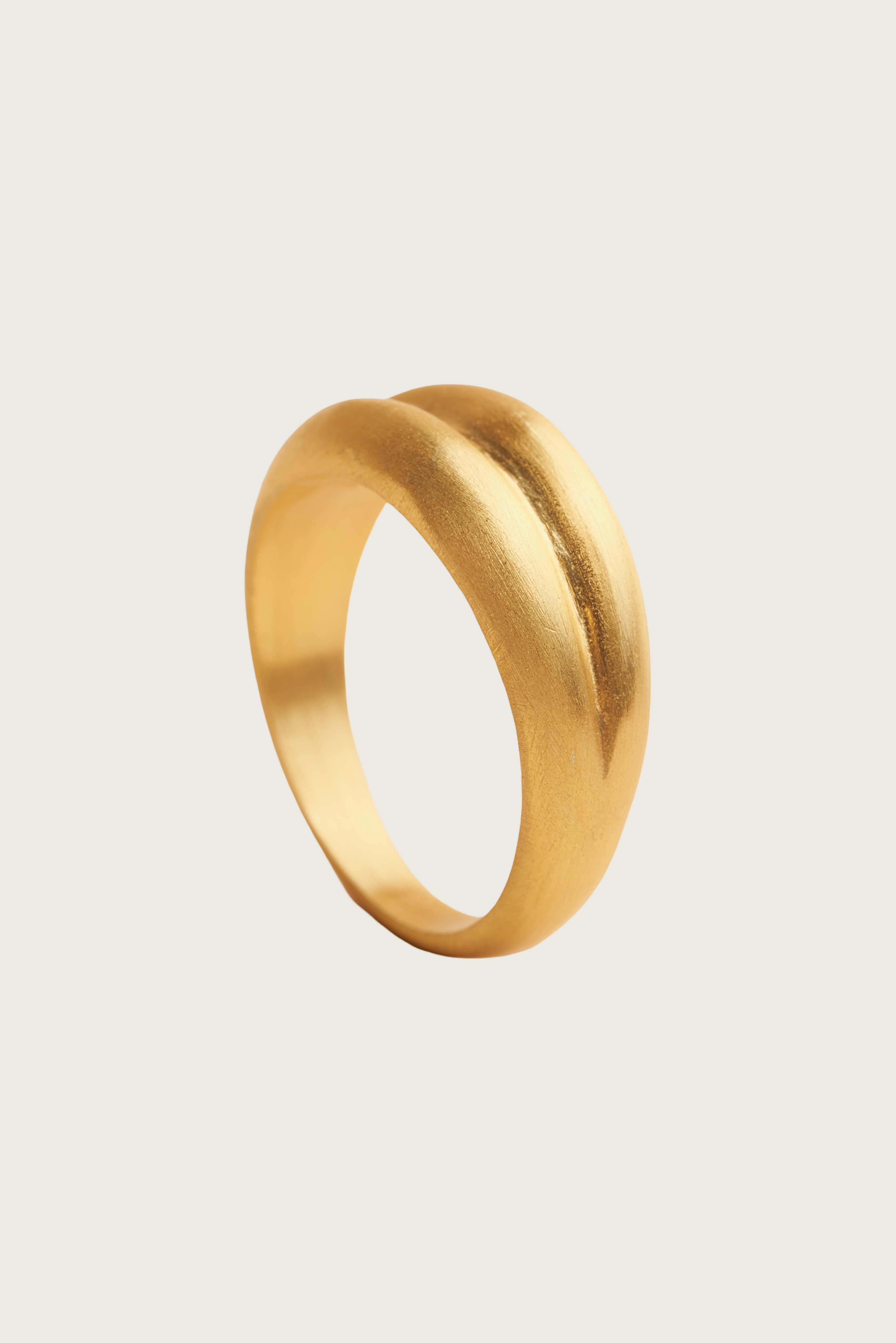 Houria 18K Recycled Fine Gold Plated Ring