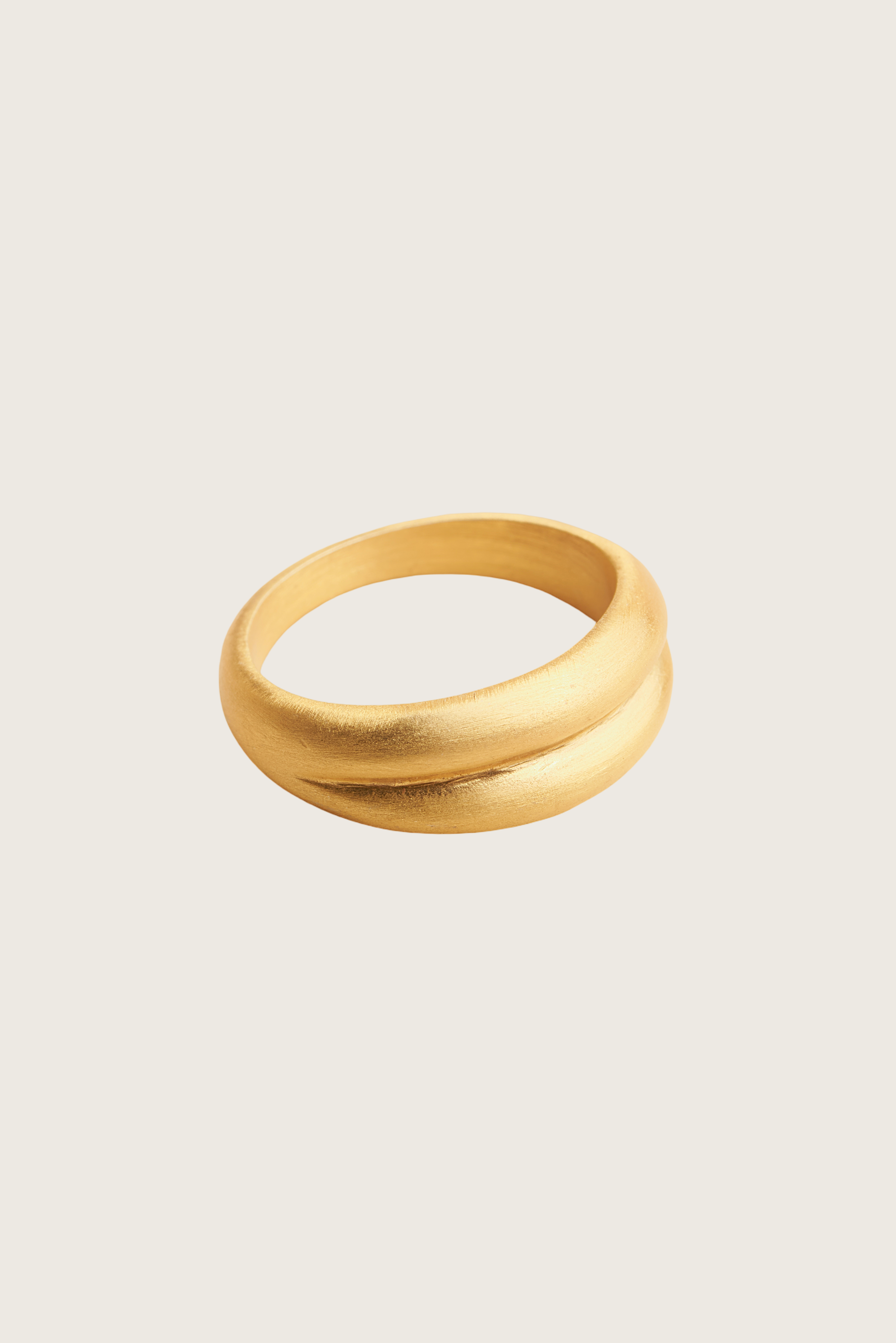 Houria 18K Recycled Fine Gold Plated Ring