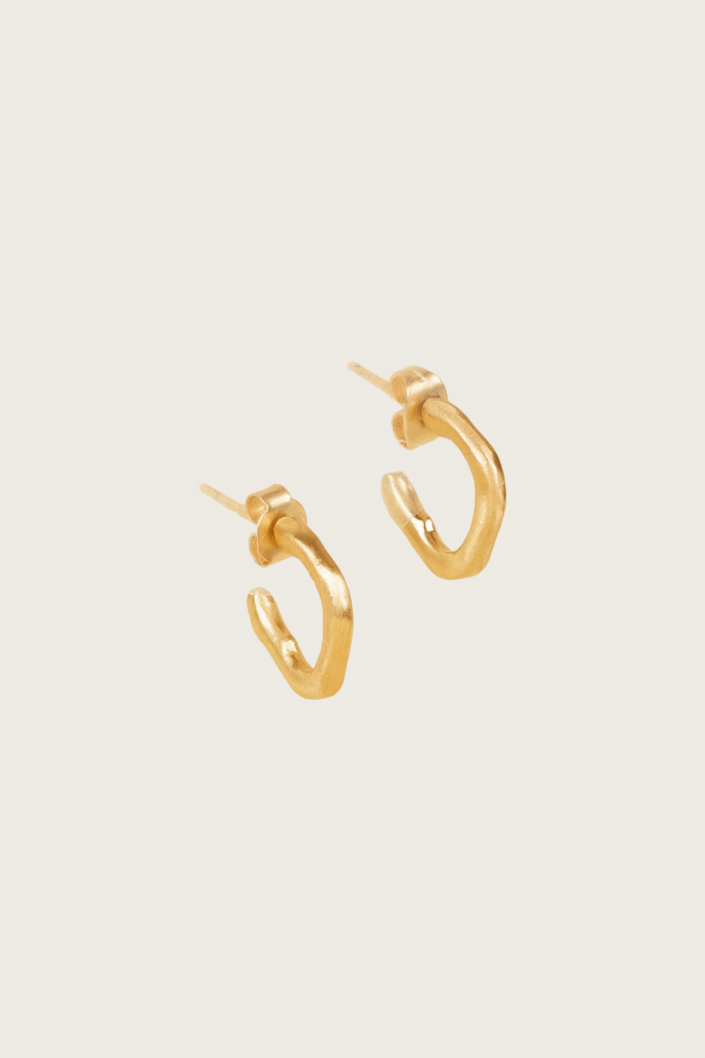 Rosia 18K Recycled Fine Gold Plated Earrings - 925 Silver Posts