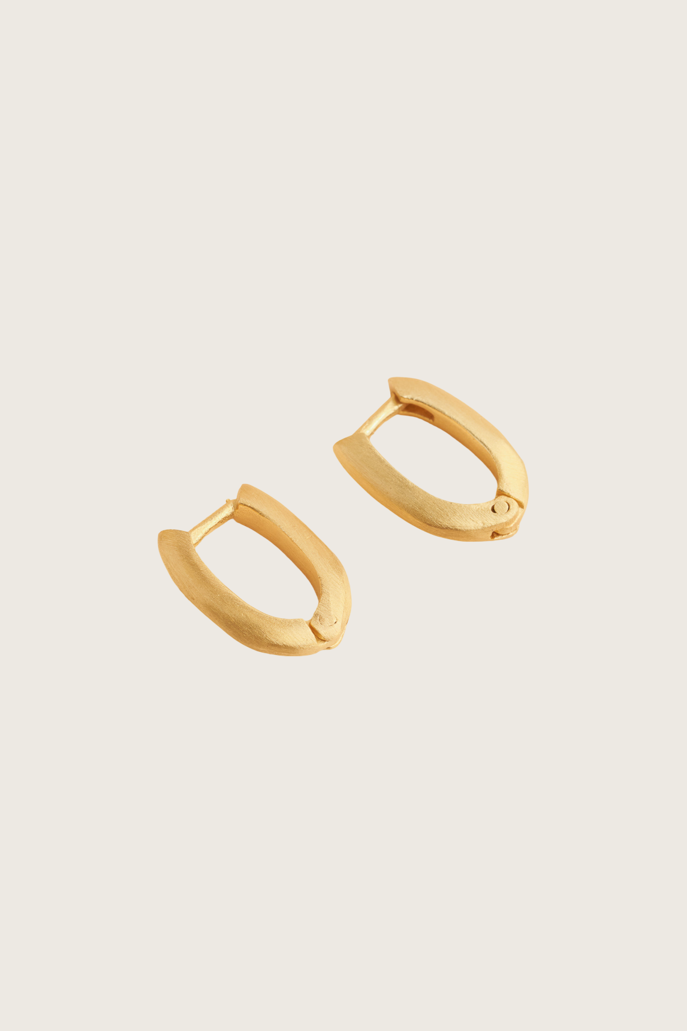 Tari 18K Recycled Fine Gold Plated Earrings - 925 Silver Posts