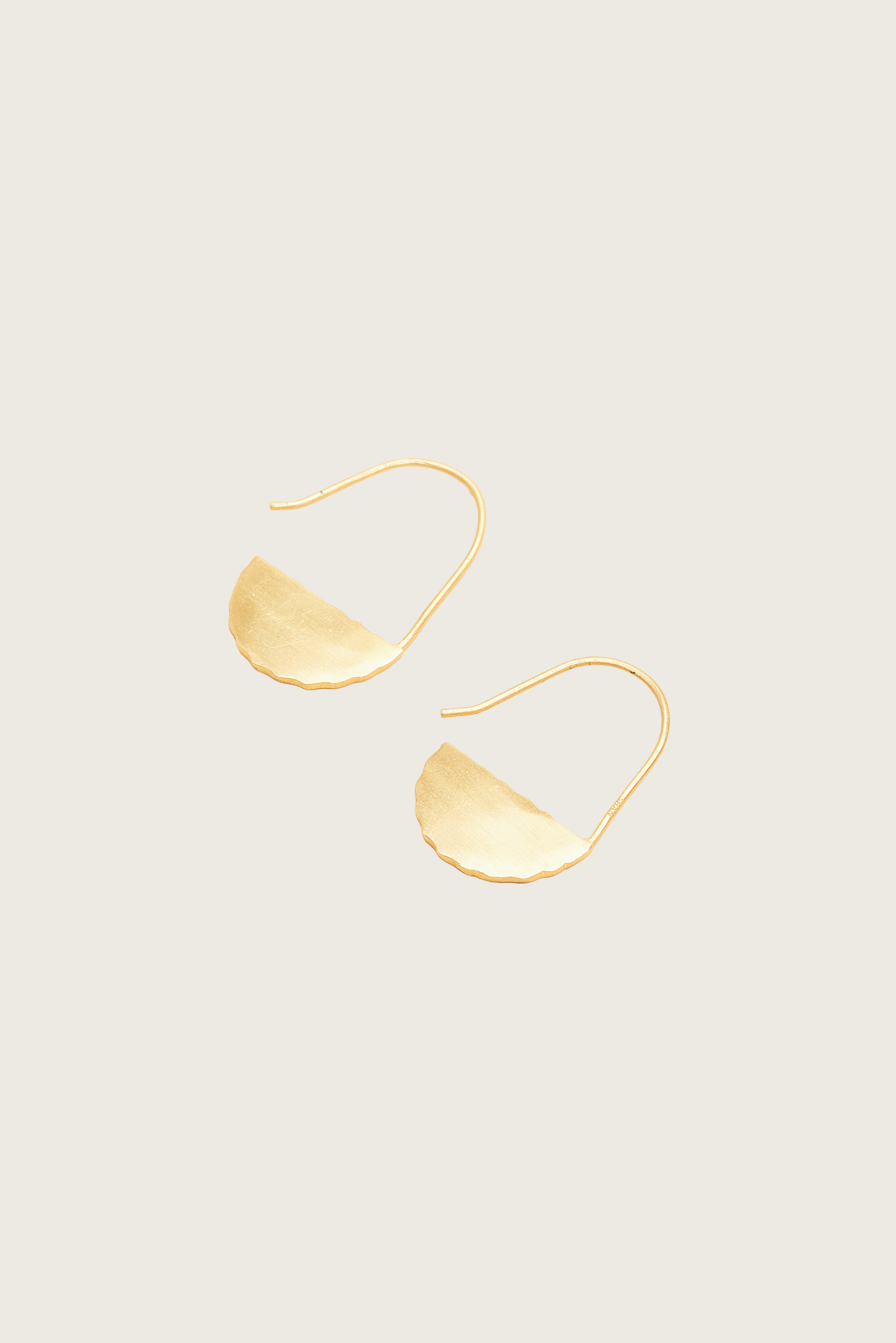 Toina 18K Recycled Fine Gold Plated Earrings - 925 Silver Posts