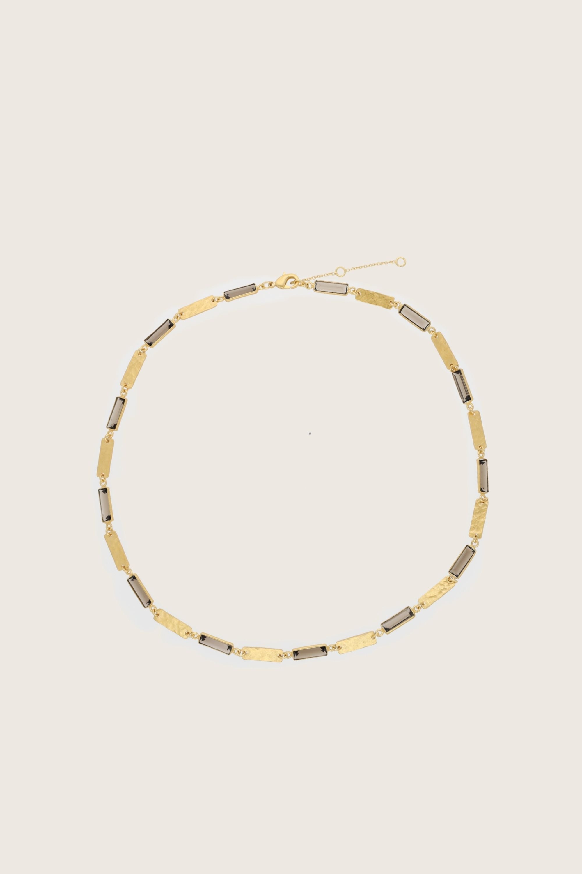 Fiora 18K Recycled Fine Gold Plated Smoky Topaz Necklace