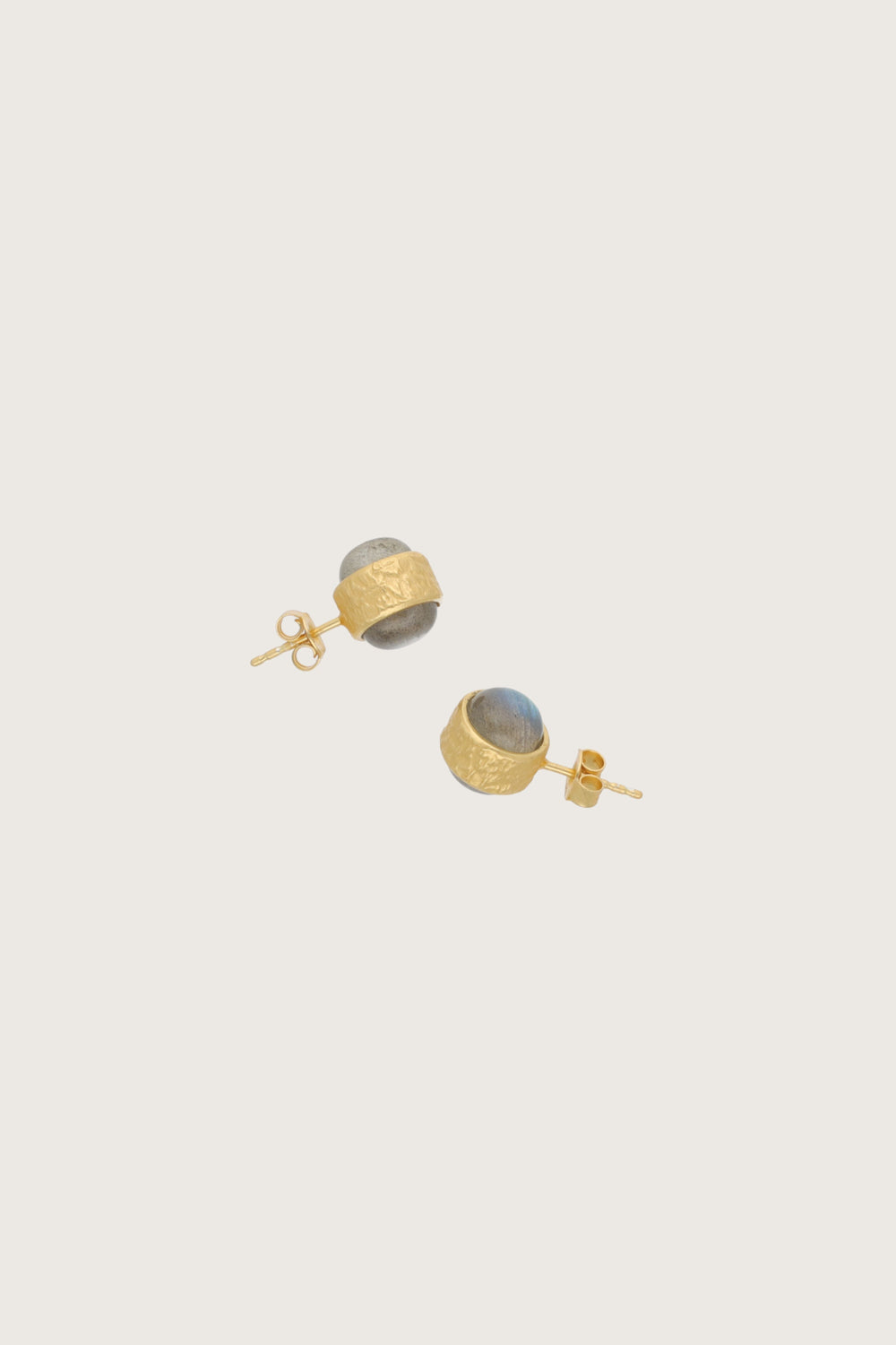 Nusa Labradorite Earrings 18K Recycled Fine Gold Plated Labradorite