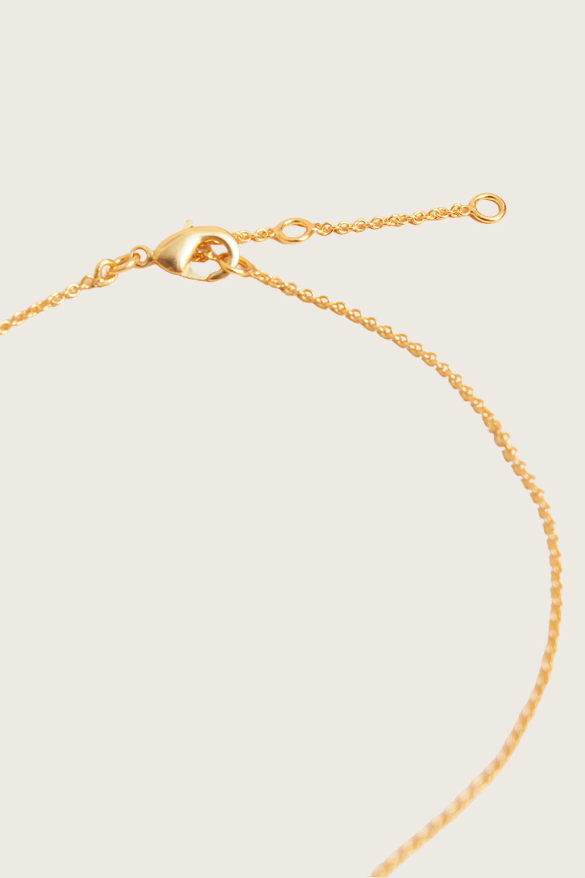 Kazin 18K Recycled Fine Gold Plated Necklace, Rainbow Moonstone