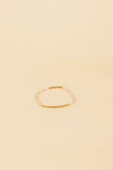 Josi 14K Gold Einlage Rosé Perlenarmband