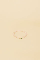Roulia 14K Gold Einlage Rosé Perlen Armband