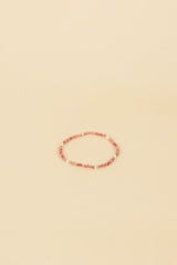 Kari 14K Gold Einlage Weißer Perle & Rosé Kristall Armband