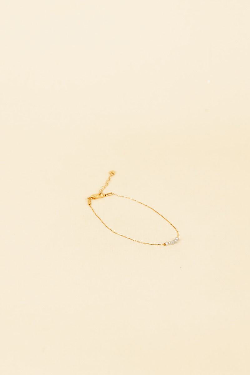Jonit 14K Gold Inlay Multi-Color Bracelet
