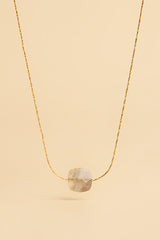 Jimini 14K Gold Inlay Labradorite Necklace