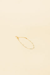 Yusi 14K Gold Einlage Türkis Kristall Armband