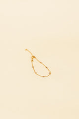 Posla 14K Gold Inlay Blush Kristallarmband