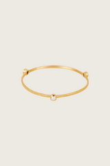 Amara 18K Recycled Fine Gold Plated Pearl Bracelet