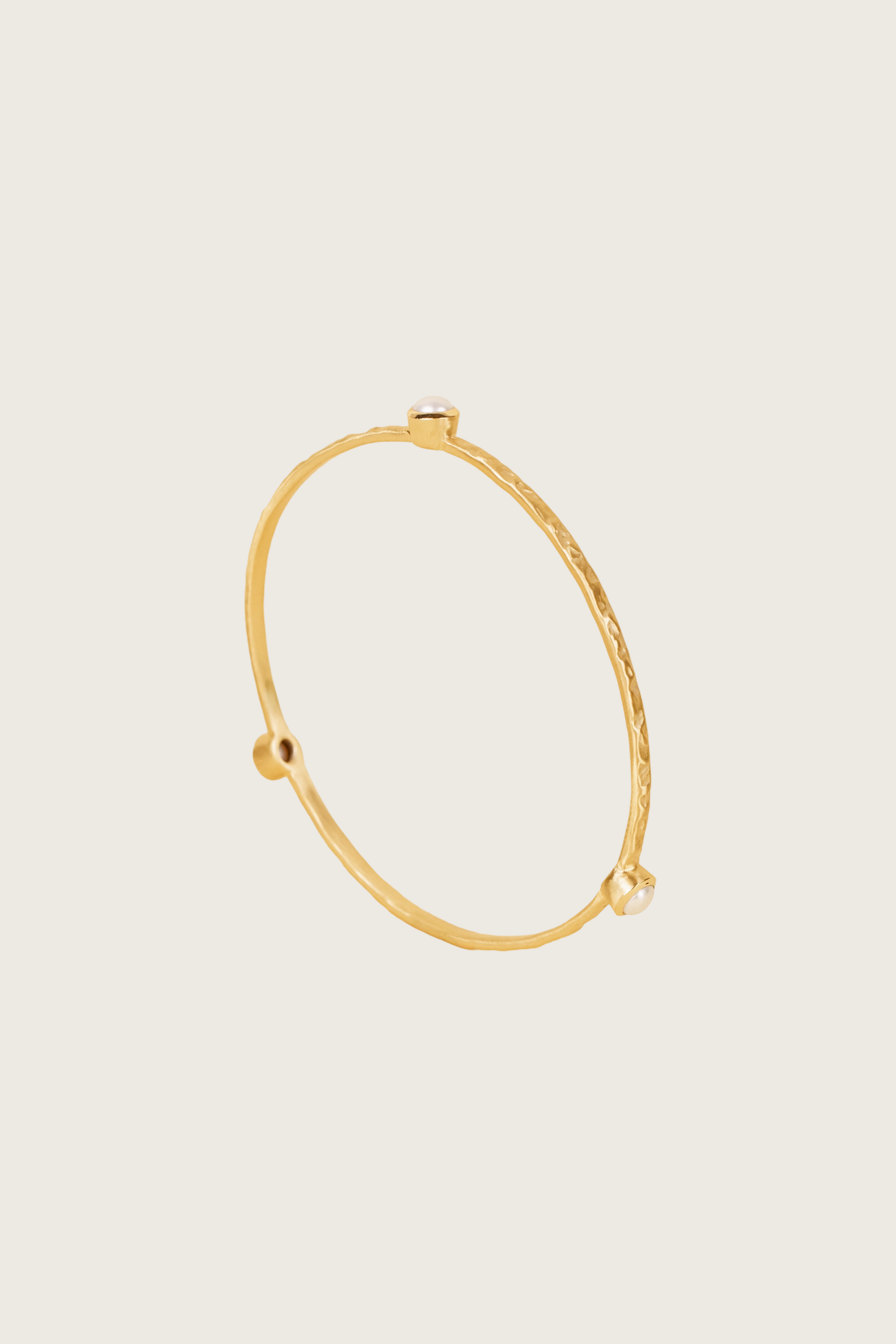 Amara 18K Recycled Fine Gold Plated Pearl Bracelet
