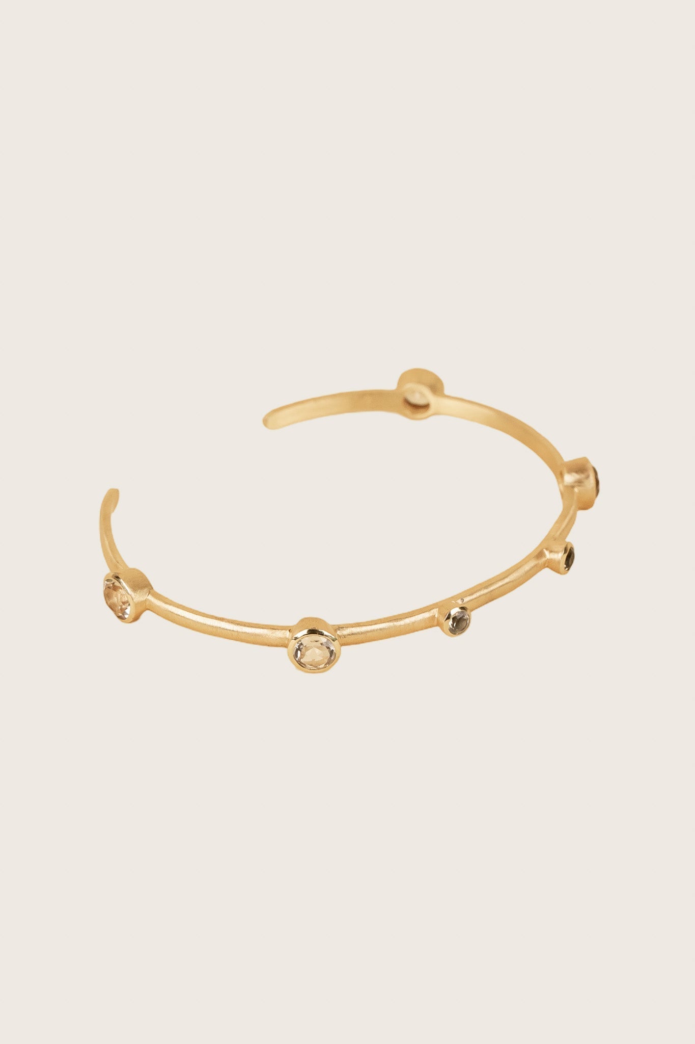 Ashni 18K Recycled Fine Gold Plated Labradorite Bracelet