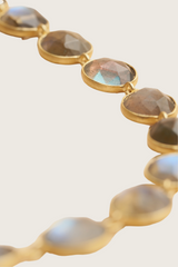 Ellipsi 18K Recycled Fine Gold Plated Labradorite Bracelet