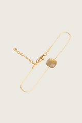 Jimini Armband mit Labradorit und 14 Karat Goldintarsie