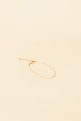 Jonit 14K Gold Inlay Leichtes Tri-Color Armband