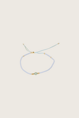 Pulsera Mania con incrustación de oro de 14K verde / verde