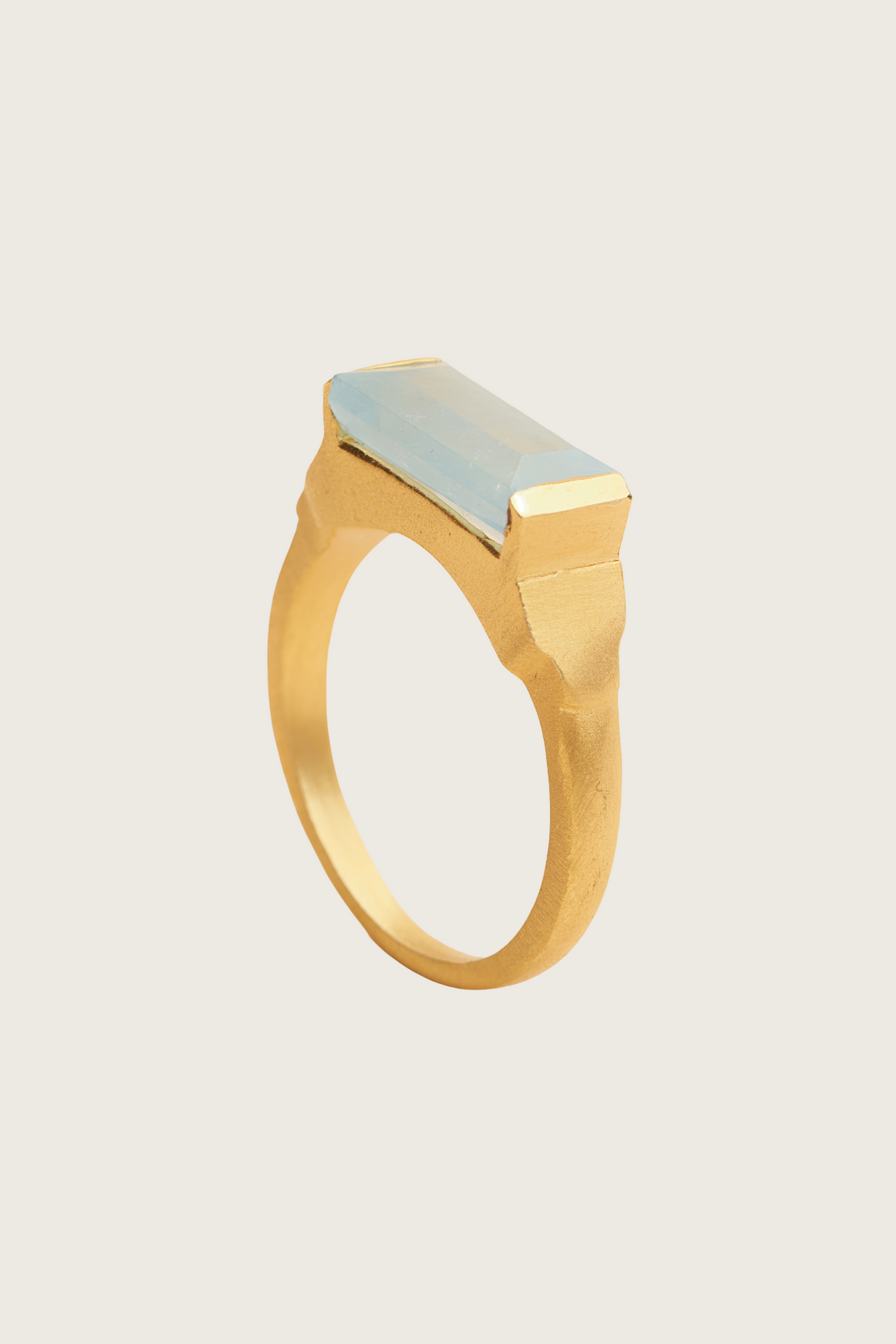 Sachia 18K Recycled Fine Gold Plated Ring