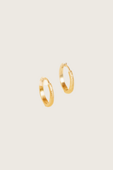 Tania 18K Recycled Fine Gold Plated Medium Earrings