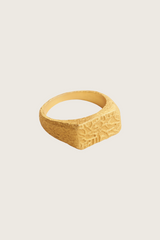 Taula 18K Recycled Fine Ring, Gold Plated