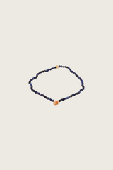 Trahir Armband mit 14 Karat Goldintarsie, blauem Kristall / Quarz